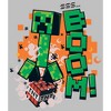Women's Minecraft Creeper Boom T-Shirt - 2 of 4