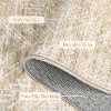Washable Runner Rug 2x6 Runner Modern Non Slip Kitchen Rugs Geometric - 4 of 4