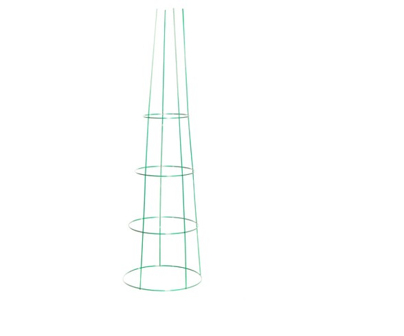 16"x54" Metal Heavy Duty Plant  5pk - Emerald Green - Glamos Wire