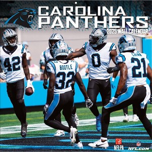 NFL Carolina Panthers 2025 12"x12" Team Wall Calendar - 1 of 4