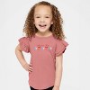 The Juniper Shop American Babe Star Bow Coquette  Flutter Sleeve Tee - 2 of 4