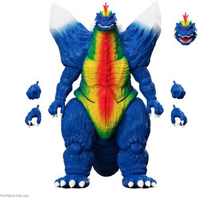 SpaceGodzilla Kaleidoscopic Colorway 8.5" Action Figure with Interchangeable Heads and Hands