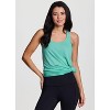 RBX Active Women's Super Soft Relaxed Fit Twist Racerback Tunic Tank Top - 3 of 4