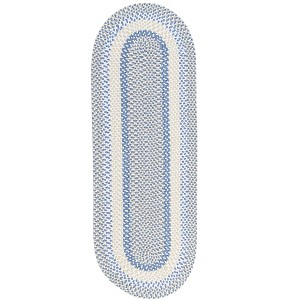 Colonial Mills Blokburst - Blueberry Pie 2 Ft x7 Ft Runner (Oval) Rug Indoor 50% Polyester/30% Polypropylene/20% Cotton - 1 of 4