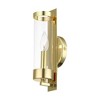 Livex Lighting Castleton 1 - Light Sconce in  Polished Brass - 2 of 4