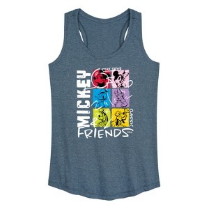 Women's - Disney - Streetwear Group Shot Graphic Racerback Tank - 1 of 4