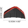 Unique Bargains Car Diffuser Universal Shark Fin Spoilers Black Red 4 Pcs - 3 of 4