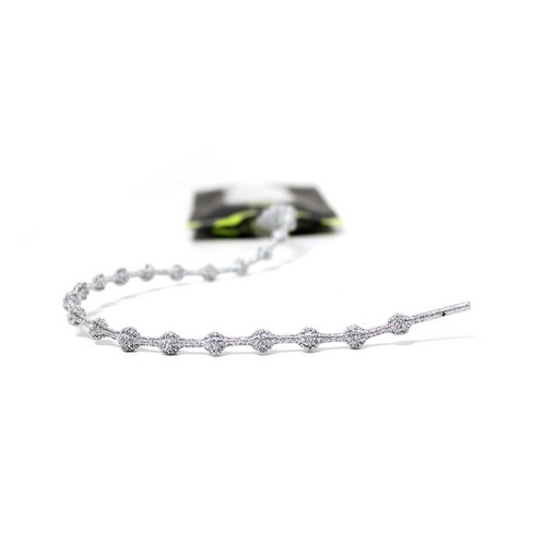 Caterpy Run The Ultimate Elastic No Tie Shoelaces For Adults And Kids sparkling Silver Standard 30in 75cm Target