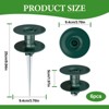 Infurnic Hose Valves and Connectors 6PCS Garden Hose Guide Spike, Heavy Spin Top, Keeps Garden Hose Out of Flower Beds for Plant Protection - 2 of 4