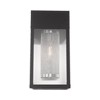 Livex Lighting Franklin 1 - Light Wall Light in  Black - 3 of 4