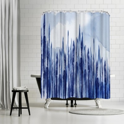 Americanflat Pitch I by Pi Creative Art Shower Curtains