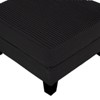 PAGED Storage Ottoman Contemporary Foot Stool Square Ottoman Foot Rest with Wooden Legs for Entryway, Bedroom - 3 of 4