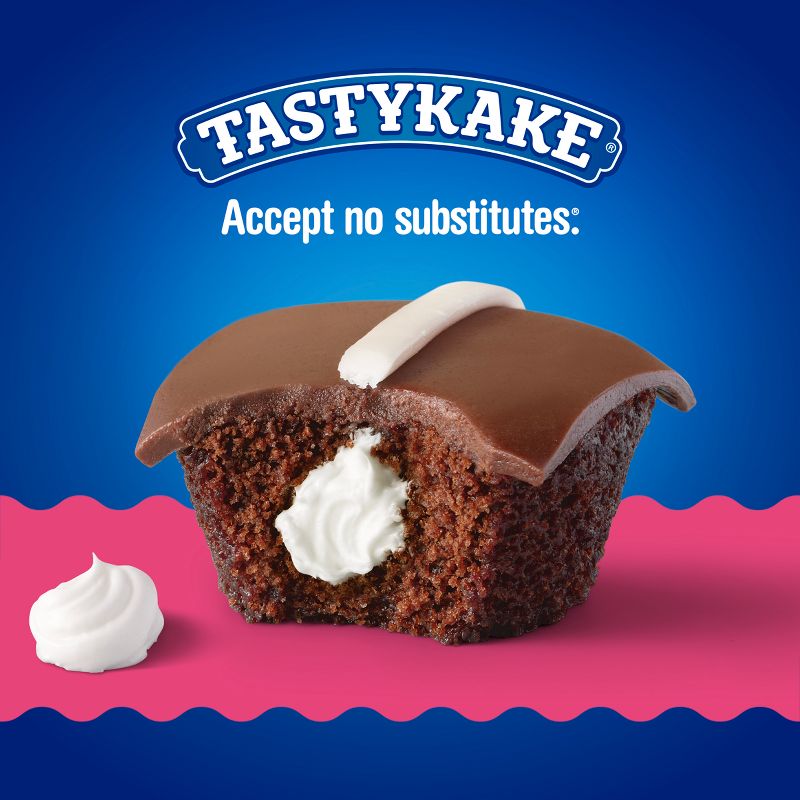 Tastykake Creme Filled Chocolate Cupcakes - 14.25oz/12pk, 3 of 16