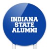 Indiana State University Alumni Acrylic Cake Topper Party Decoration for Wedding Anniversary Birthday Graduation - 3 of 4