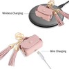 HTUTWOO Apple AirPods Pro Case Cover Genuine Leather Case with a Couple of Drooping Tassels for Apple Airpods Pro/Pro2 - 3 of 4