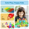 PICASSO-TILES Magnetic Tiles for Kids, Construction STEM Building Blocks Educational Toy, Travel Size - 4 of 4