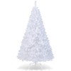 Costway 5/6/7/8 FT Artificial Christmas Tree Unlit Christmas Tree with 350/650/950/1138 Branch Tips Foldable Metal Stand - 2 of 4