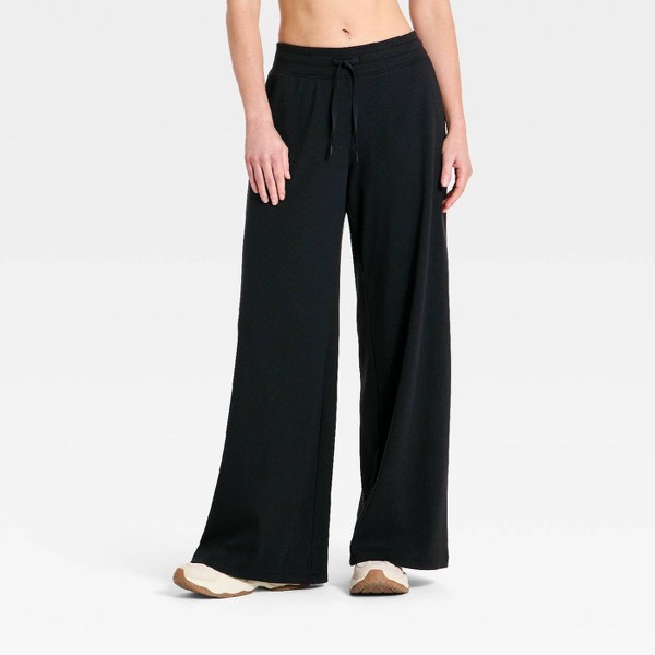 Pantalón de pierna recta con canalé para mujer - All In Motion™ 8