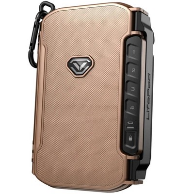 Vaultek LifePod X Rugged Electronic Lockbox | Great for Storing Passports, Wallets, and More | Get Quick Access with Smart Sense Keypad