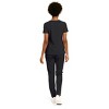 Hey Collection Women’s 5-Pocket Medical Scrub Set – V-Neck Top & Straight Leg Pants, Comfortable Flexible Nursing Uniforms - 2 of 4