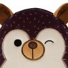 Squishmallows Hans the Hedgehog 8" Inch Zippered Plush Storage Pouch - 2 of 3
