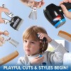 Barber Shop Pretend Play Toy,  23Pcs Kids Shaving Kit for Boys, Haircut Kit for 3+ Year Old Birthday Gift, Toddler Play Set Storage Box for Role Play - 3 of 4