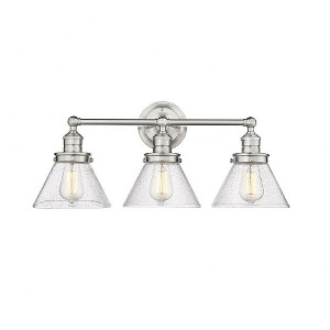Millennium Lighting Eyden 3 - Light Vanity in  Brushed Nickel - 1 of 1
