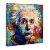 Stupell Industries Abstract Albert Einstein Portrait, 36" x 36" - 3 of 4