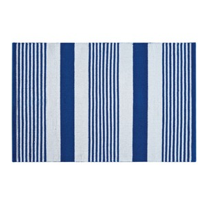 C&F Home 2'0" x 5'0" Blue & White July Fourth Woven Indoor Rug - 1 of 4