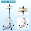 Karl Home 5-Piece Complete Junior Drums Set  Kids Drum Kit with Throne Stool - 4 of 4