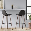 Copley Upholstered Barstool with Faux Leather - Project 62™ - image 2 of 4