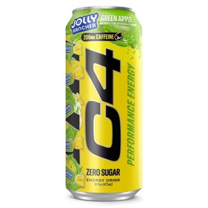 C4 Performance Jolly Rancher Green Apple Energy Drink, 16 fl oz