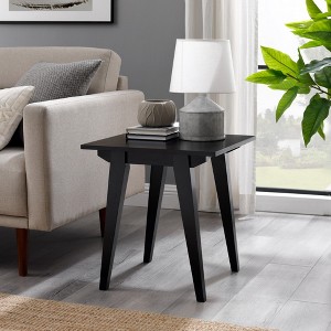 GDFStudio Tenley Modern Wood End Table with Tapered Legs - 1 of 4