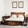 Platform Bed Frame with Headboard & 4 Storage Drawers, Sturdy Quiet Metal Platform Bed Frame - 3 of 4
