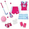 Sophia’s Sports Uniform and Equipment for 18" Dolls, Pink/Blue - 3 of 4