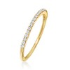 Ross-Simons 0.20 ct. t.w. Diamond Ring in 14kt Yellow Gold - 3 of 4