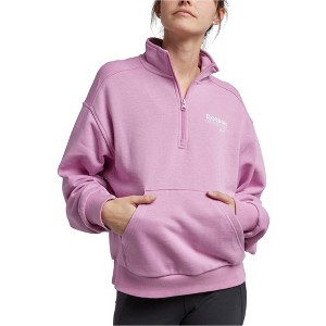 Reebok Womens Quarter-Zip Sweatshirt - 1 of 2