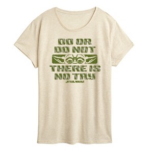 Women's - Star Wars - Do Or Do Not Short Sleeve Graphic T-Shirt - 1 of 3