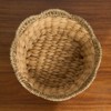 FONTOI Woven Wicker Multi-Use Storage Basket with Handles, Round Laundry Basket, Laundry Baskets for Towel, Toys, Brown, 14.7"*7"*14.7" - 3 of 4