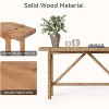 Tribesigns Solid Wood Console Table, 63" Long Farmhouse Entryway Sofa Table for Living Room, Hallway, Foyer, Entrance - 4 of 4