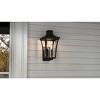 Quentin 2-Light Earth Black Outdoor Wall Lantern - 3 of 4