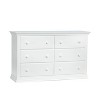 Suite Bebe Shailee Universal 6 Drawer Double Dresser - White - 2 of 4
