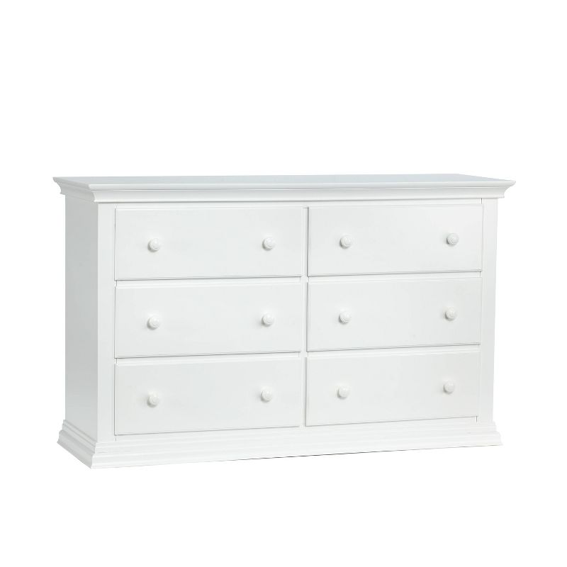 Suite Bebe Shailee Universal 6 Drawer Double Dresser - White, 2 of 6