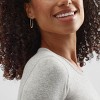 Silpada 'Full Circle' Sterling Silver Hoop Earrings - 4 of 4