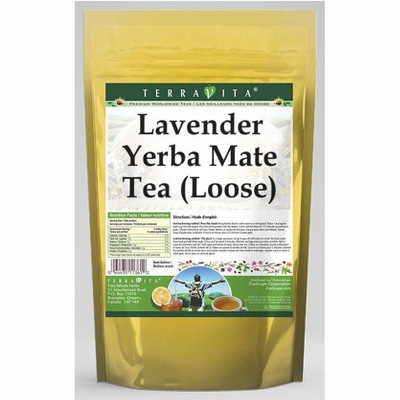 TerraVita Lavender Yerba Mate Tea (Loose) (8 oz, ZIN: 553516, 3-Pack)