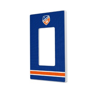 MLS Eastern Conference Teams Stripe Hidden-Screw Light Switch Plate for Single Rocker - 1 of 4