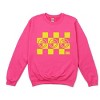 Simply Sage Market S.W.Smiley Checkered X Face Sweatshirt - 2 of 4