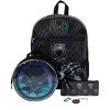 Kids' Marvel Black Panther Face 11 Mini Backpack - Black : Target