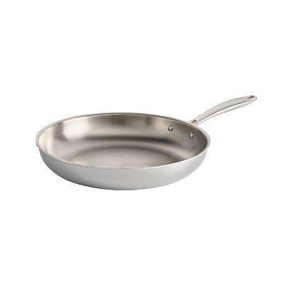 Tramontina Gourmet Tri-ply Clad 3qt Deep Saute Pan With Lid Silver : Target