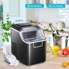 Ice Maker Machine,44lbs/24h,features self-cleaning,an easy-to-use LCD display,and a see-through lid,ideal for home,bar - 4 of 4